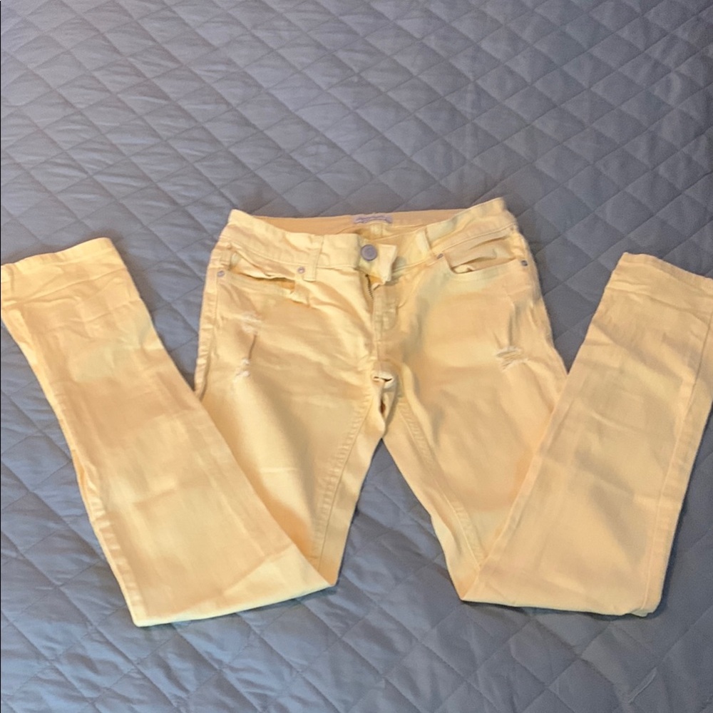 Aeropostale Yellow Denim